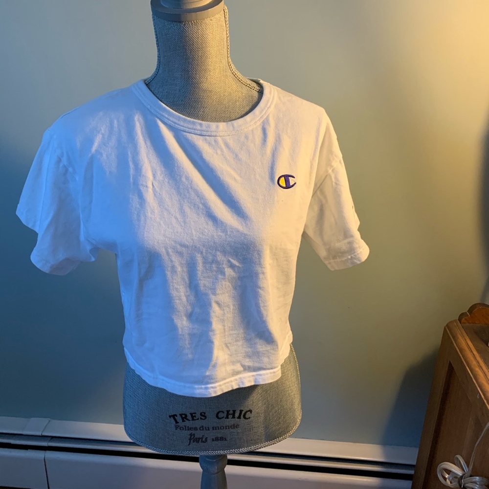 Champion half tee worn once!!